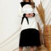 ⁦שמלת ליליאן לבן⁩ – תמונה ⁦2⁩