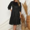 ⁦שמלת אדל שחור⁩ – תמונה ⁦2⁩
