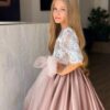 ⁦שמלת ילדות שושבינות דילון⁩ – תמונה ⁦3⁩