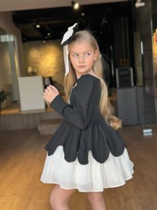 שמלת 🎀 שמלות ילדות לאירועים 2025 – כל מה שהאמהות חיכו לו מבית Verdah | מבד – עיצוב יוקרתי ואופנה צנועה | Verdah elegant modest fashion שמלה שמלות ילדות לאירועים