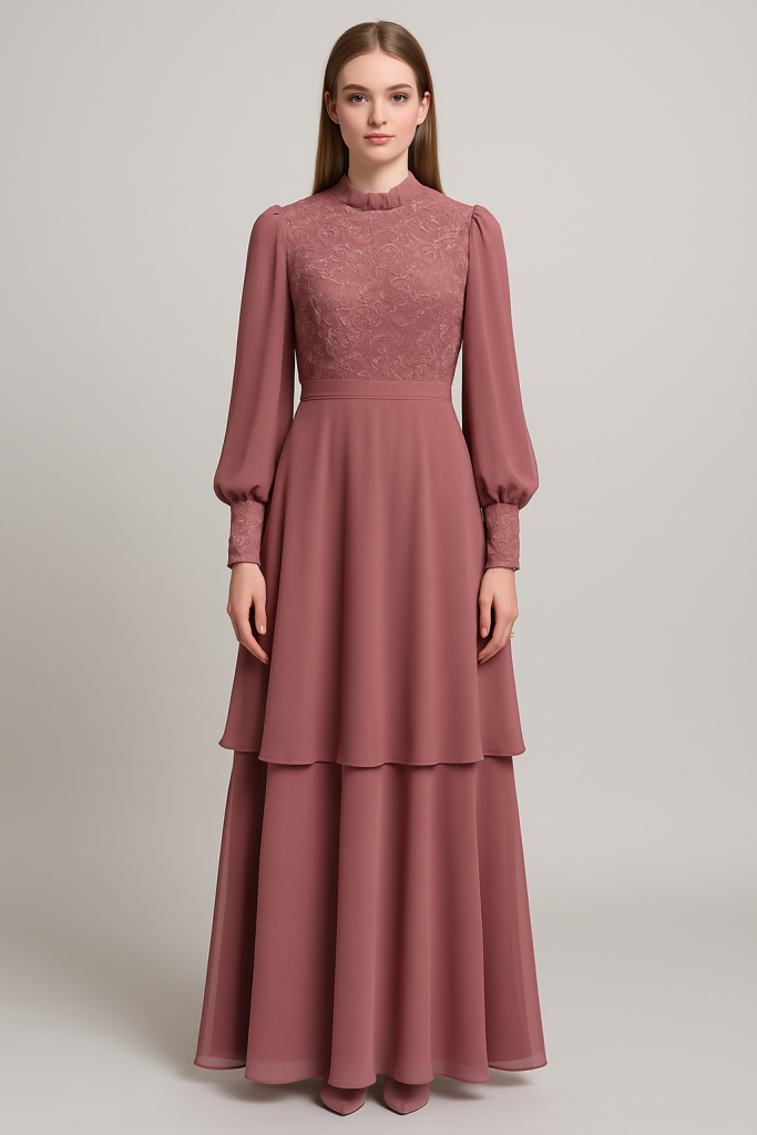 שמלת 👗 שמלות ערב צנועות 2025 – המדריך המלא ביותר בישראל מבית Verdah | מבד – עיצוב יוקרתי ואופנה צנועה | Verdah elegant modest fashion שמלה שמלות ערב צנועות