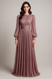 שמלות ערב צנועות לנשים