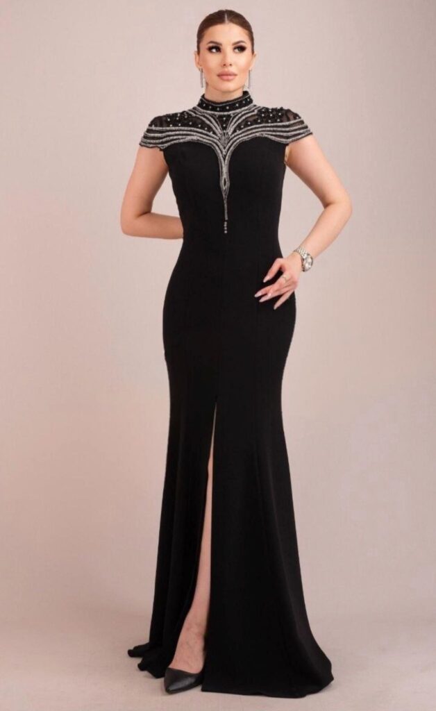 שמלת ערב צנועה לנשים