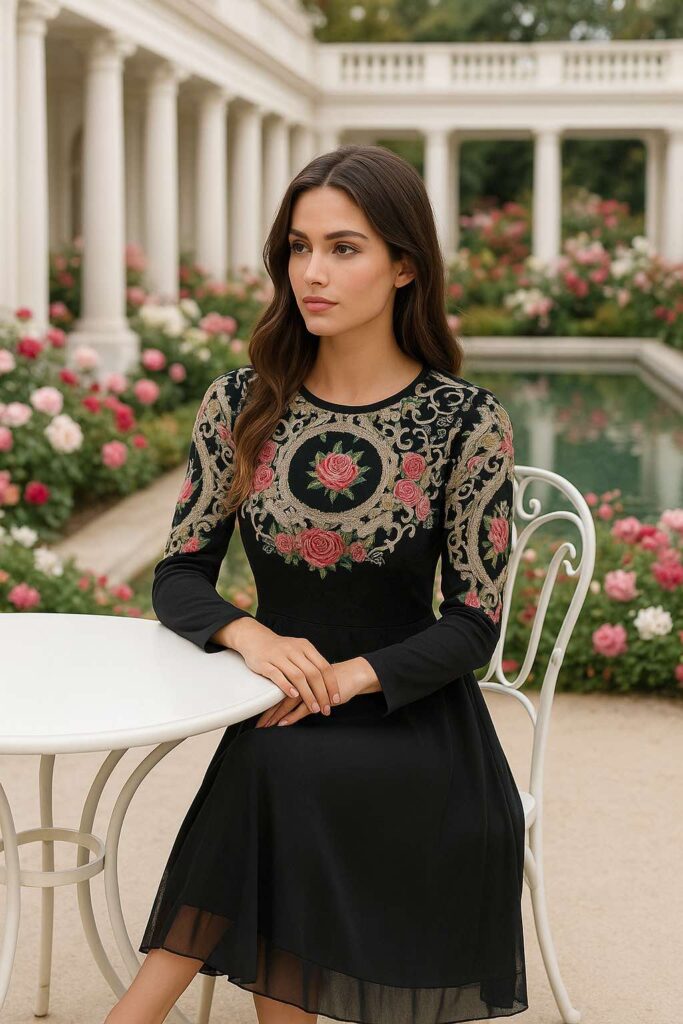 שמלת שמלות ערב צנועות לנשים 2025 – הקולקציה החדשה שכבר נחטפת | VERDAH כנסו לאתר למגוון גדול מבית Verdah | מבד – עיצוב יוקרתי ואופנה צנועה | Verdah elegant modest fashion שמלה שמלות לנשים