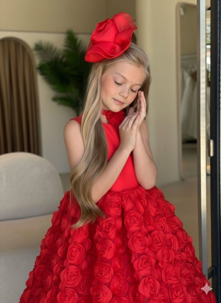 שמלת 🎀 שמלות ילדות לאירועים 2025 – כל מה שחשוב לדעת כדי לבחור את השמלה המושלמת מבית Verdah | מבד – עיצוב יוקרתי ואופנה צנועה | Verdah elegant modest fashion שמלה שמלות לילדות ושושבינות