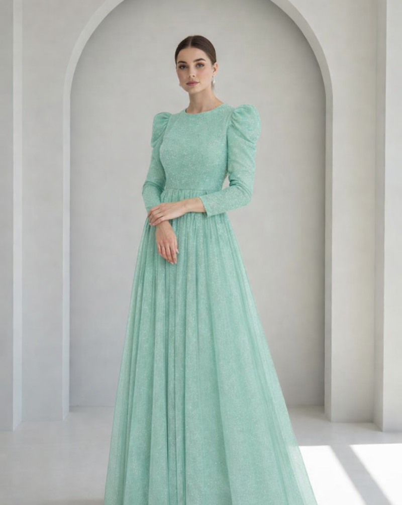 שמלות ערב צנועת