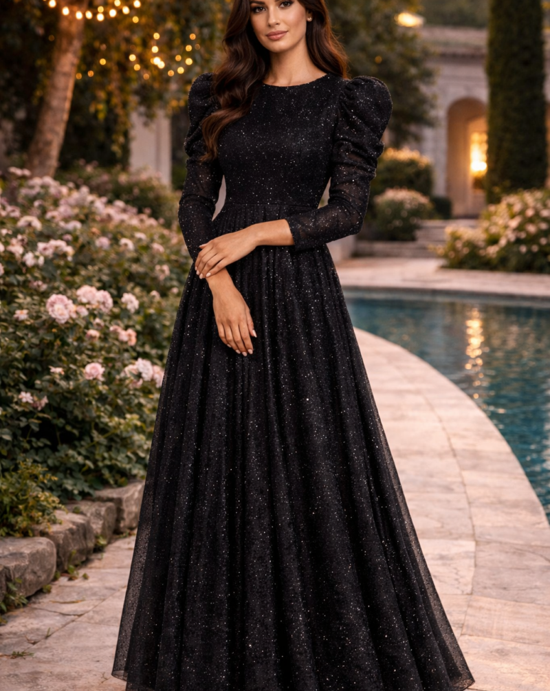 שמלות ערב צנועות