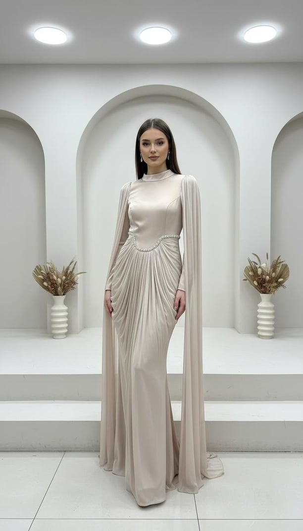 שמלת ערב צנועה