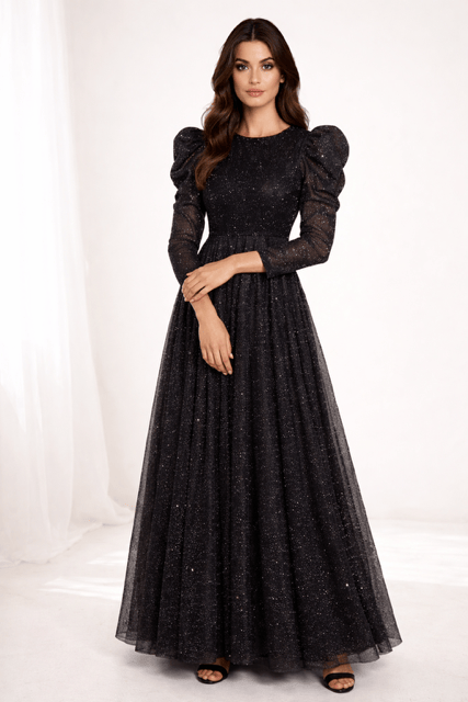 שמלות ערב נשים צנועות