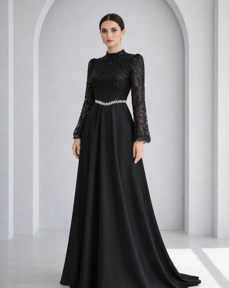 שמלות ערב צנועות