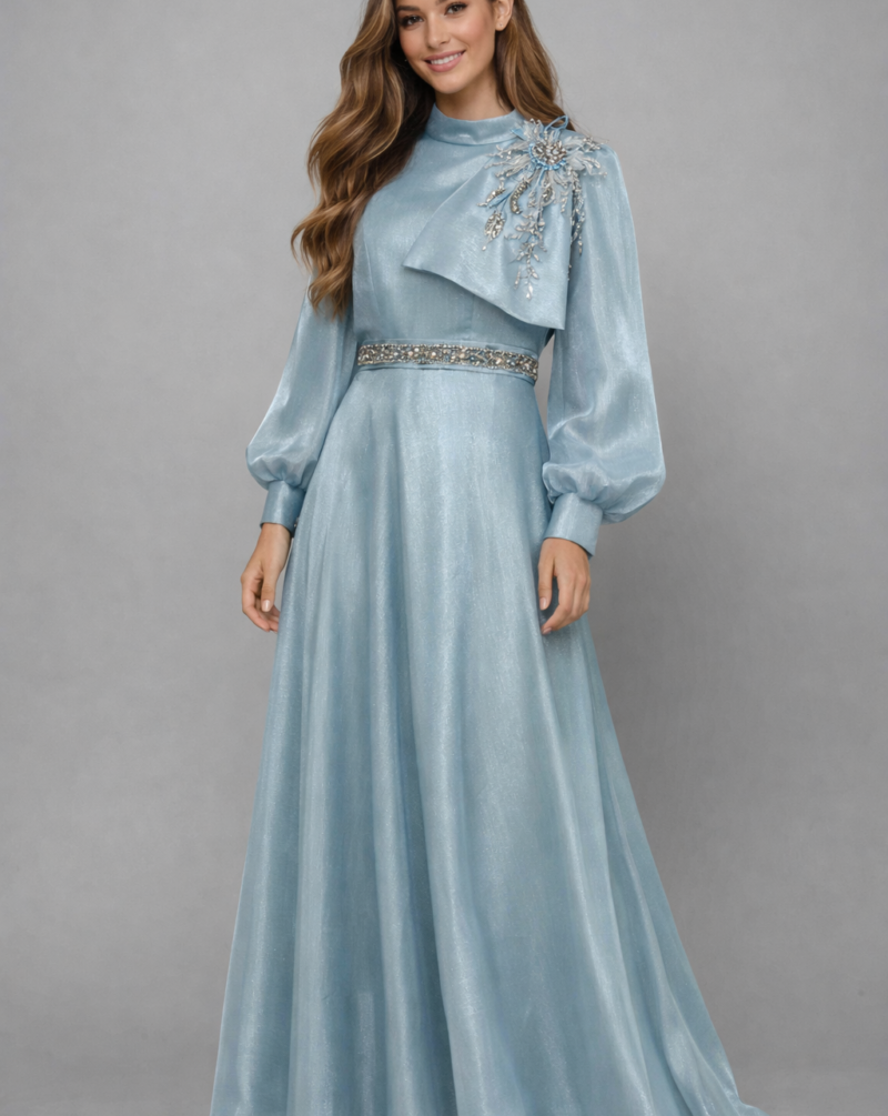 שמלות ערב נשים צנועות