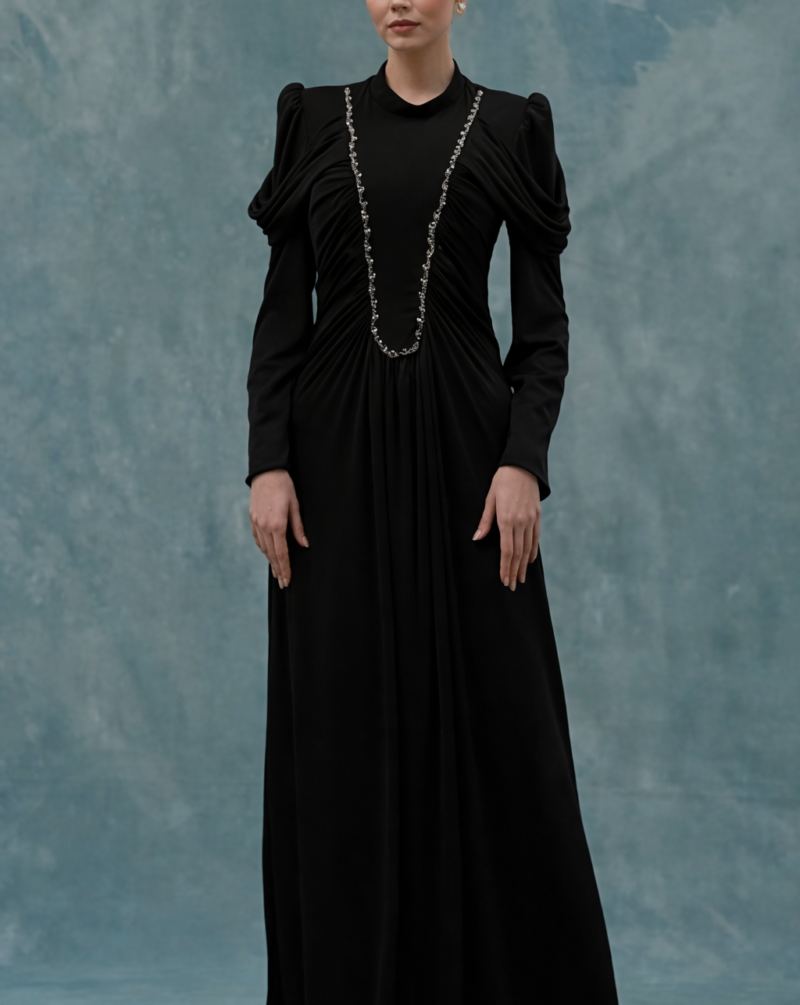 שמלת ערב צנועה