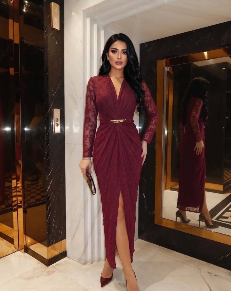 שמלות ערב צנועות לנשים